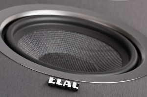 ELAC Debut Midbass: 6.5-inch woven aramid-fiber cone with oversized magnet and vented pole piece 